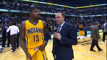 Paul George Fined $35K for Criticizing Officials - Dec 20, 2015 - NBA 2015-16 Season