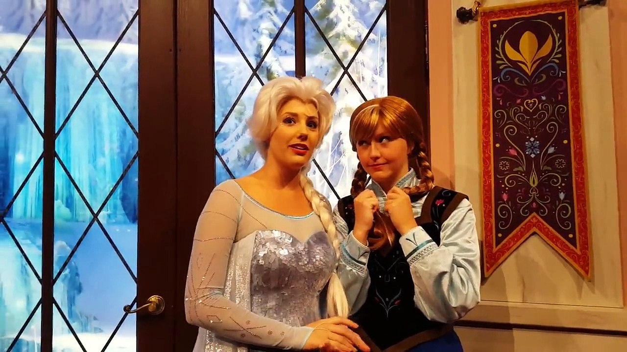 ANNAS LAST WORDS FOR HANS @ DISNEY CA ADVENTURE!