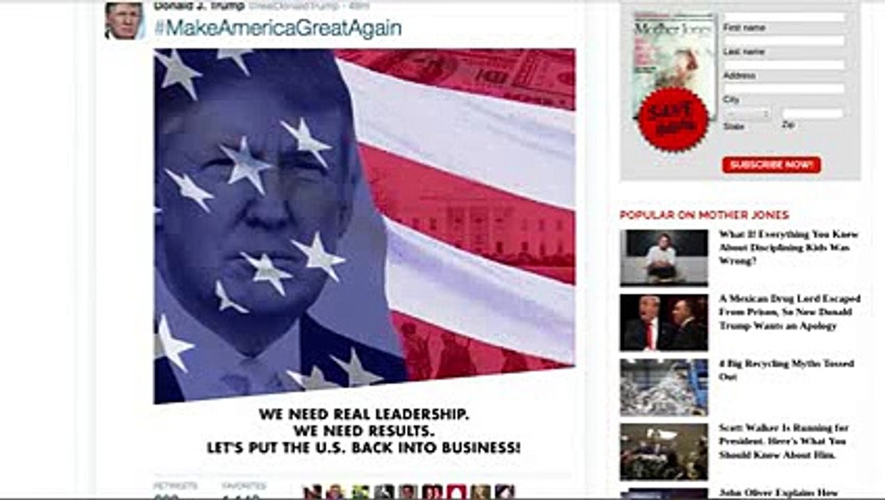 New Duck Nazi Soldiers Shown in Tweeted Donald Trump Campaign Ad