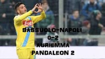 SASSUOLO NAPOLI 0 2 commento di AURIEMMA ai gol del Napoli(16022014)