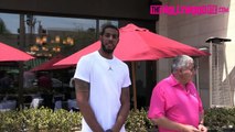 LaMarcus Aldridge Talks About Lebron James While Out In Beverly Hills 6.30.15 (EXCLUSIVE)