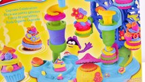 Play Doh Giant Cupcake Celebration Play-Doh Plus Treats DIY Rainbow Cupcakes NEW Playdough