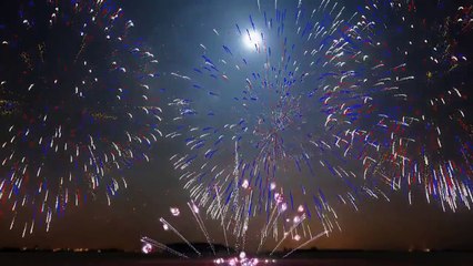 Hipnoz Edici Havai Fişek Gösterisi Fireworks HD