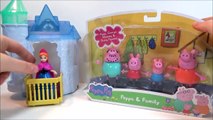 peppa pig figurines Peppa Pig Family Toy Playset & Frozen's Princess Anna Pig Peppa