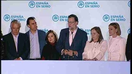 Rajoy subraya que intentará formar un Gobierno estable