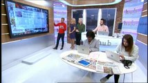 HOLLY WILLOUGHBY: : itv This Morning 05 Feb 2014 Thumbs Up Household Tips