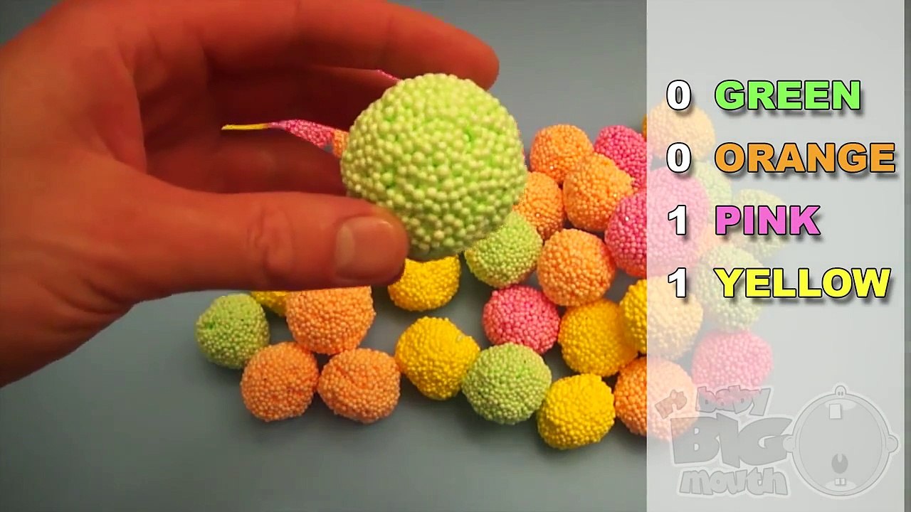 Learn Colours with Squishy Glitter Foam! Fun Learning Contest!