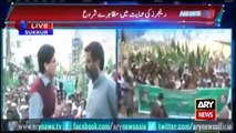 Ary News Headlines 14 December 2015, Protests in favour of Rangers commence