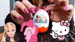 Surprise Eggs & Kids Toys My Little Pony Barbie Kinder Surprise Hello Kitty Play Doh Video