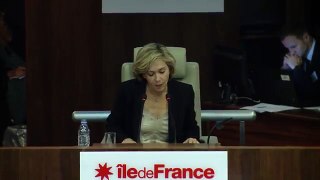 Discours d'investiture de Valérie Pécresse à la présidence du Conseil régional d'Ile-de-France