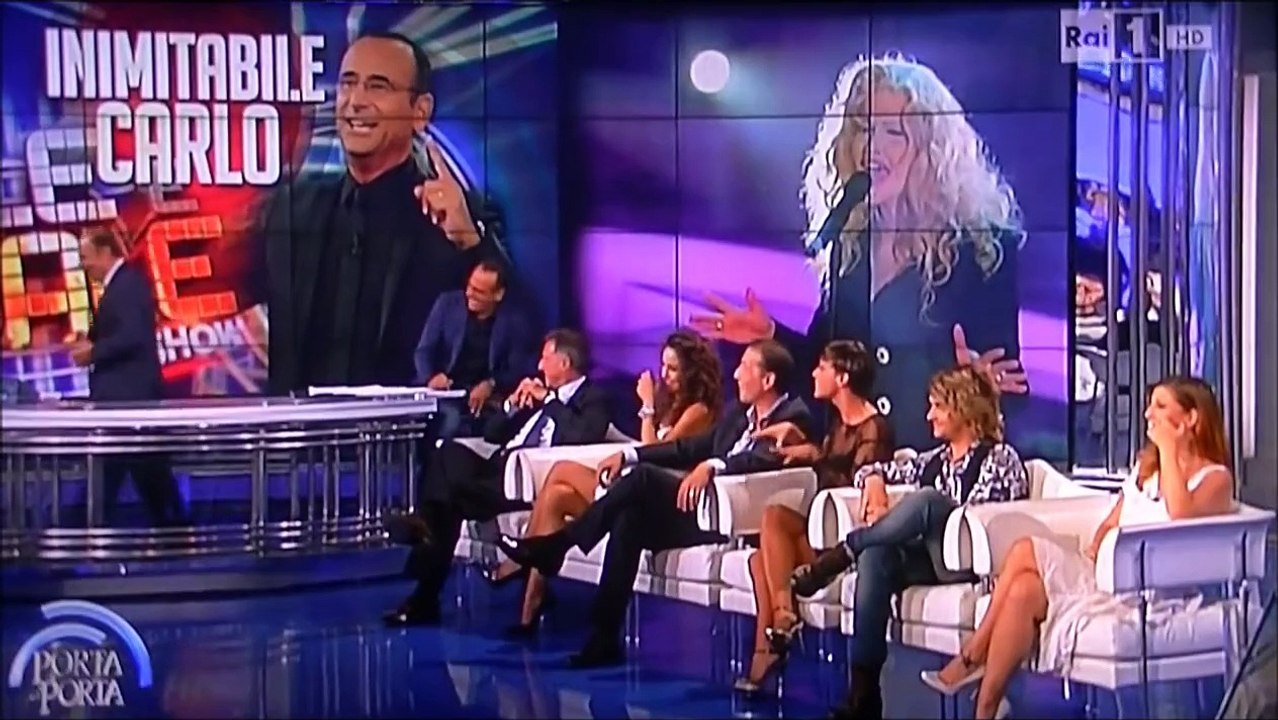 Raffaella Fico,Veronica Maya,Serena Rossi Porta a Porta 25.9.2014