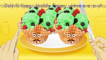 Ice Cream With Waffle Cone Fruits Finger Family Song Daddy Finger Nursery Rhymes Currant S