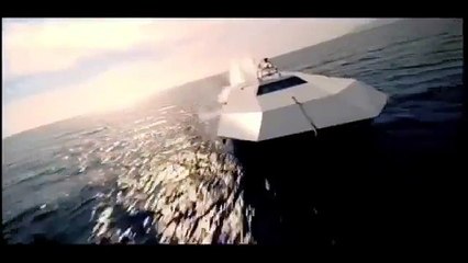 SUPER FAST US Navy M80 Stiletto Stealth Ship