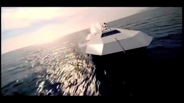 SUPER FAST US Navy M80 Stiletto Stealth Ship