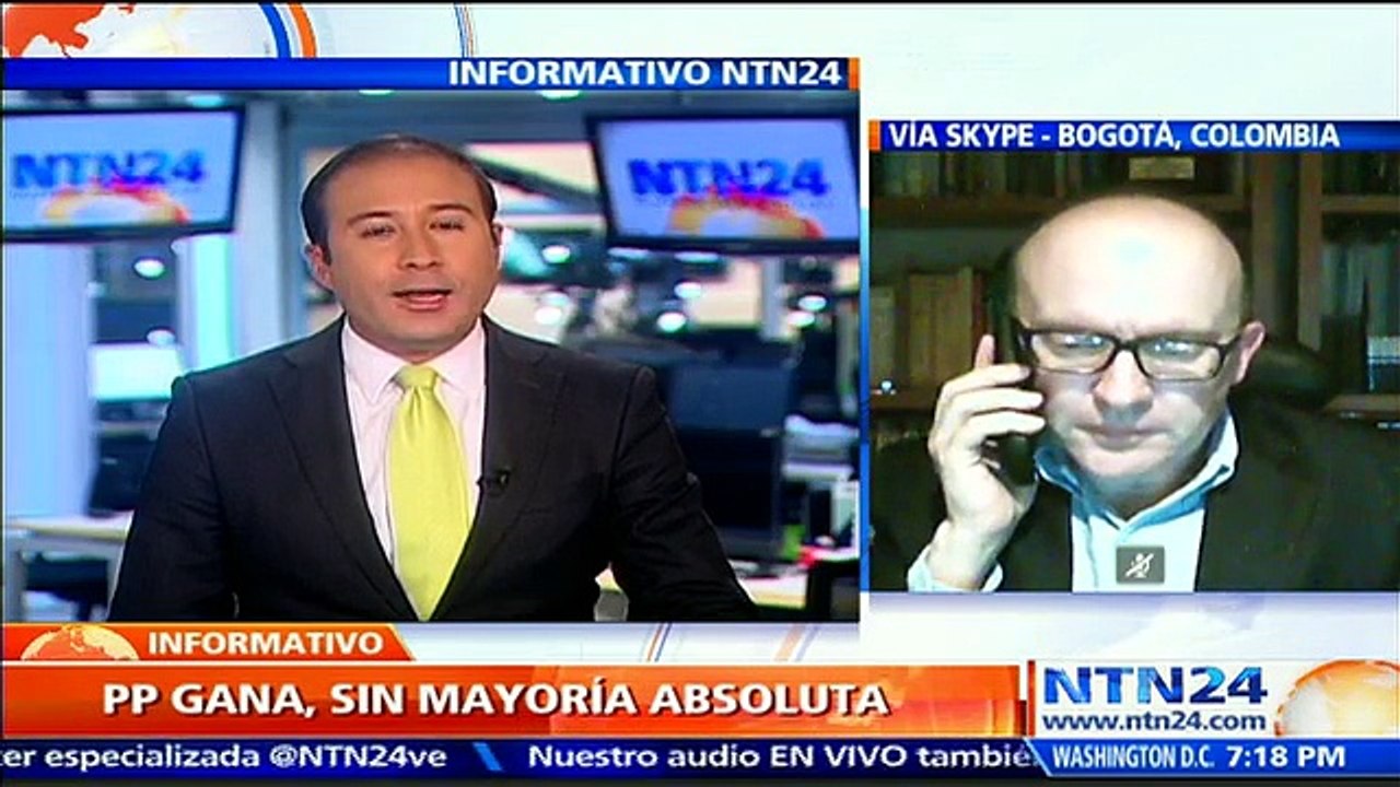 Profesor de estudios estratégicos analiza en NTN24 los resultados electorales en España: Podemos es un peligro para el sistema democrático