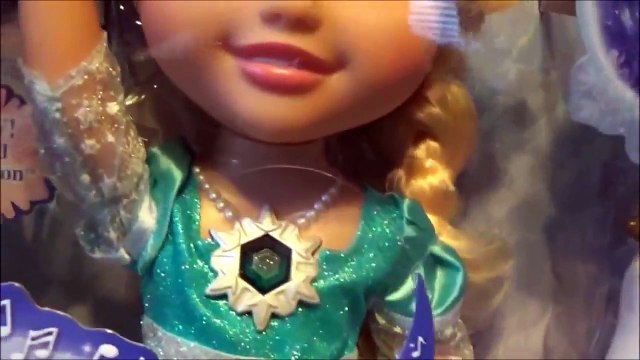 Anna Disney Frozen Snow Glow Elsa Doll Review doll