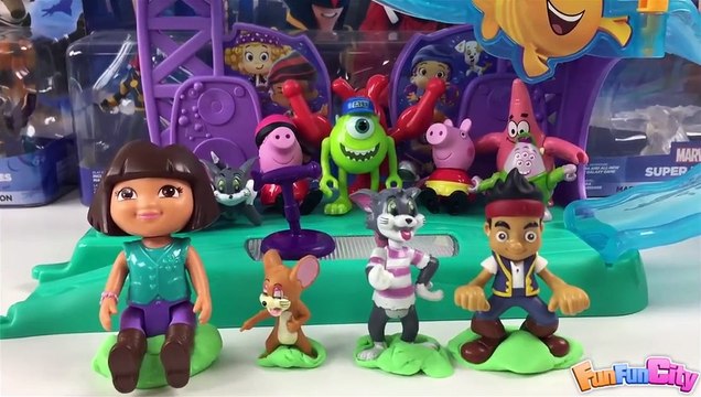Bubble Guppies Rock and Roll Stage Playset - Toys Unboxing by Disney Toy Collector Toy Channel