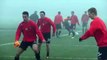 Traning Tekkers: Chris Dagnalls first training session