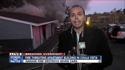 Chula Vista fire rekindles