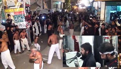 zanjer zani shab e ashor 2015 maqbool naqvi