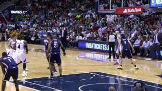 Jeff Teague amazing three pointer