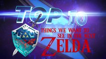 Top 10 Things We Want in Zelda Wii U/NX