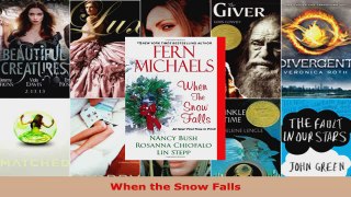 Read  When the Snow Falls Ebook Free