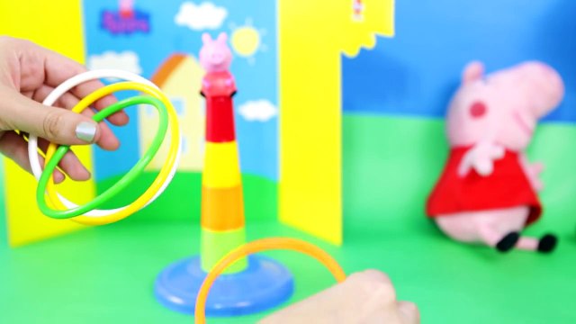 Peppa Pig Peppa Pig - Jogo de Argolas, Brinquedos da Peppa Pig Em Português, Toys, Juguetes