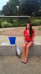 Hawks TVs Jessica Taylor Accepts ALS Ice Bucket Challenge