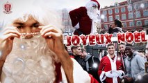 Hatem Ben Arfa et les Aiglons jouent les Pères Noël