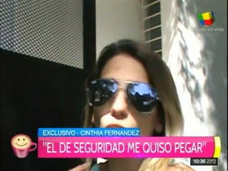 Cinthia Fernández hizo polémicas declaraciones