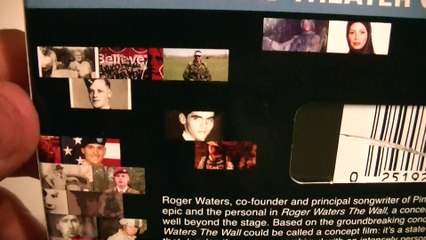 Présentation (unboxing) Roger Waters The Wall