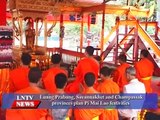 Lao NEWS on LNTV: Luang Prabang, Savannakhet & Champassak provinces plan Pi Mai Lao.9/4/20