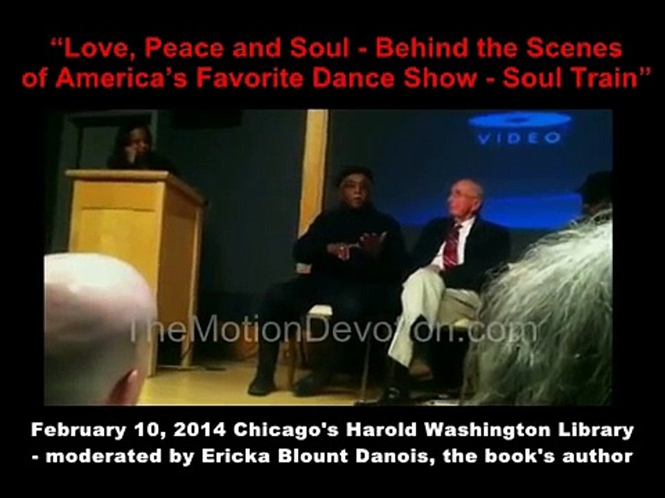 The History of SOUL TRAIN w/ GENE CHANDLER, MARSHALL THOMPSON at a Chicago library