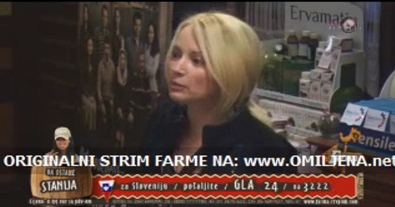 Maja Nikolic - "Ne volim patetiku, naucila sam da trpim i da cuvam emocije" - Farma 6 - (20. 12. 2015)