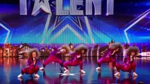 Dancers Mini Moves hair raising audition | Britains Got Talent 2014