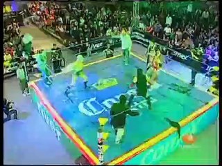05 AAA Tag Team Title - Los Maniacos vs. Joe Lider