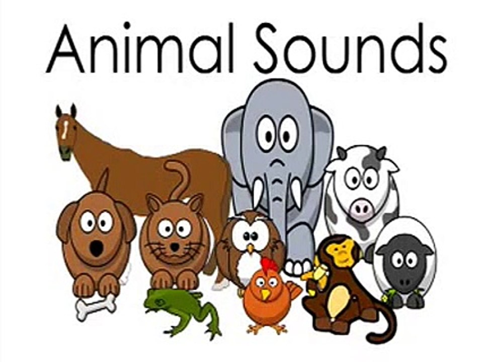 Animal Sounds-Learn Animals Names for Children- Toddlers Kids-Learning for Preschool Babies