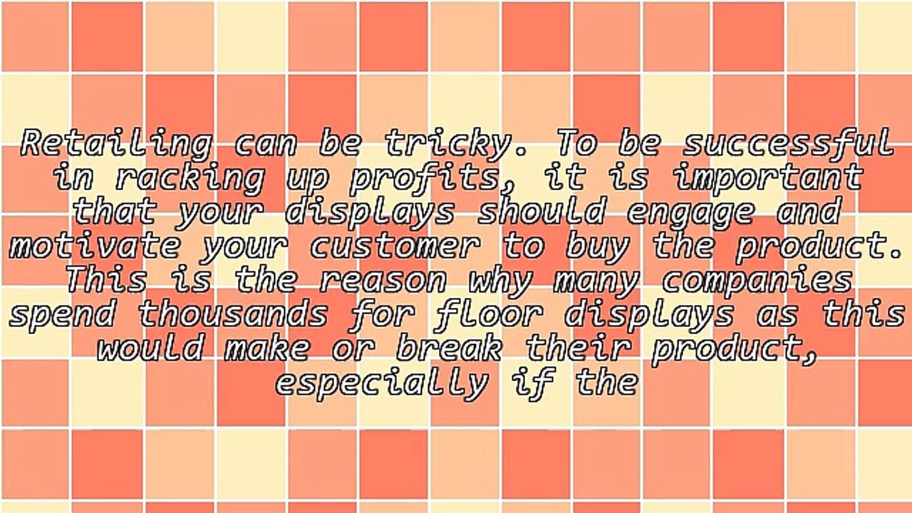 Types Of Retail Displays For Companies