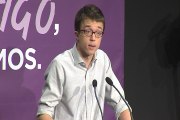 Errejón valora los resultados electorales de Podemos
