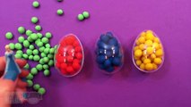 Learn Colors Dippin Dots Play Doh Surprise Eggs Disney Frozen Minnie Mouse Peppa Pig Surprise Toys