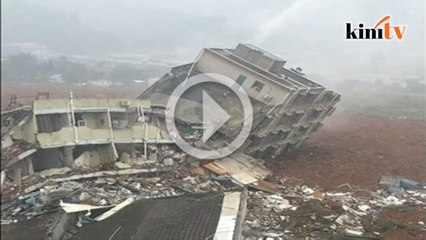 Operasi mencari mangsa tertimbus tanah runtuh diteruskan