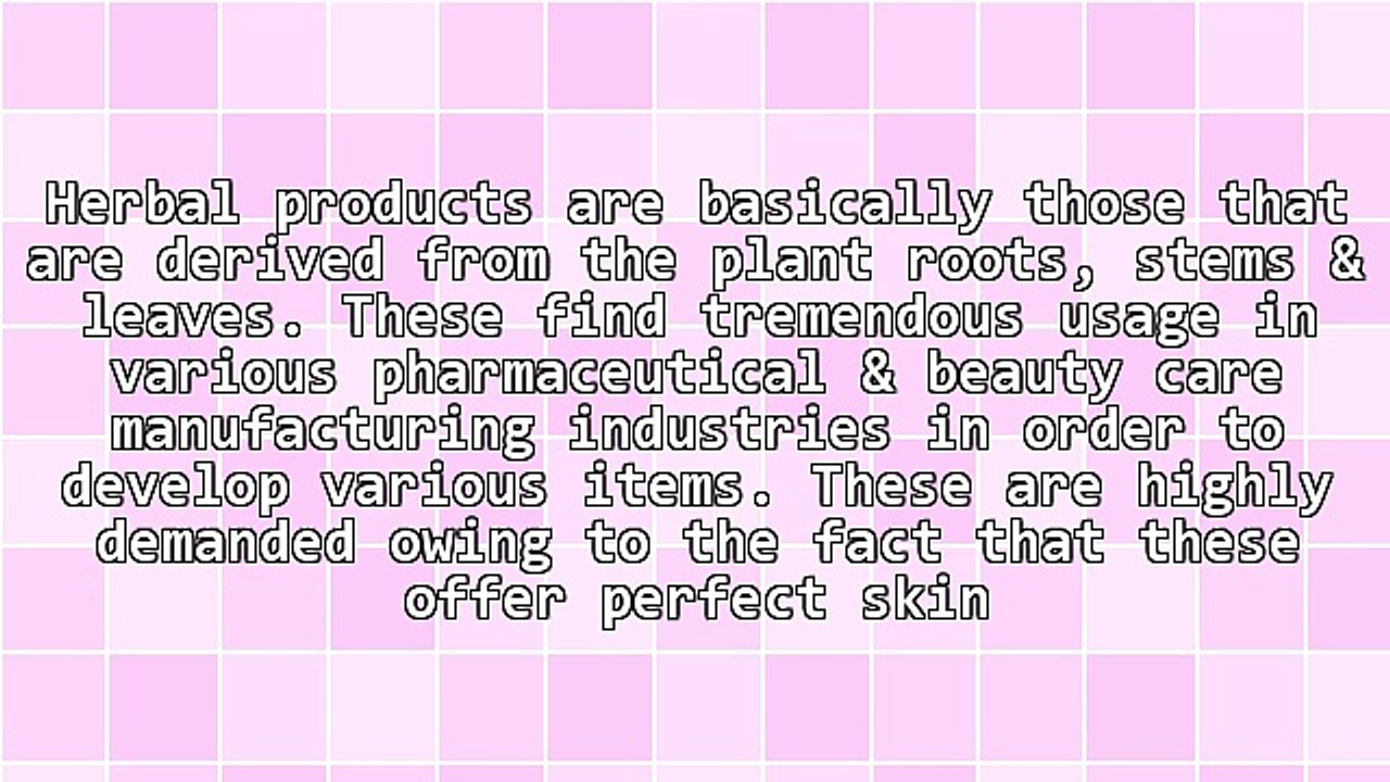Herbal Beauty Products: Naturally Offering Amazing Looks