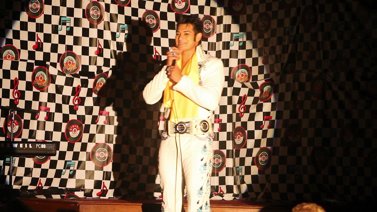Joseph Hall sings 'She Thinks I Still Care'  Elvis Week 2015