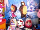 Dora Маша и Медведь, Masha i Medved,Frozen Toys Disney Peppa Pig masha and the bear Kinder