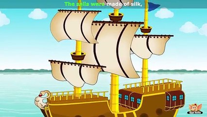 I saw a ship a-sailing - Nursery Rhyme with Karaoke