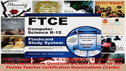 FTCE Computer Science K12 Flashcard Study System FTCE Test Practice Questions  Exam PDF