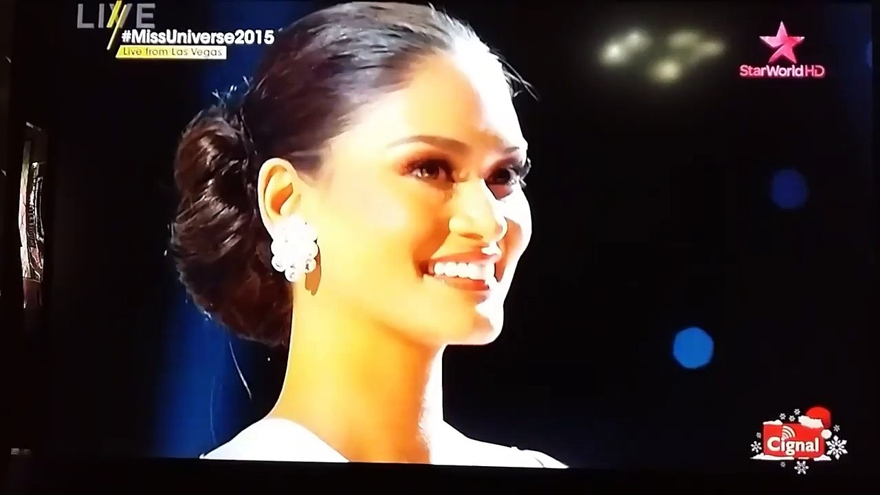 Annonce de la mauvaise gagnante à Miss Univers 2015