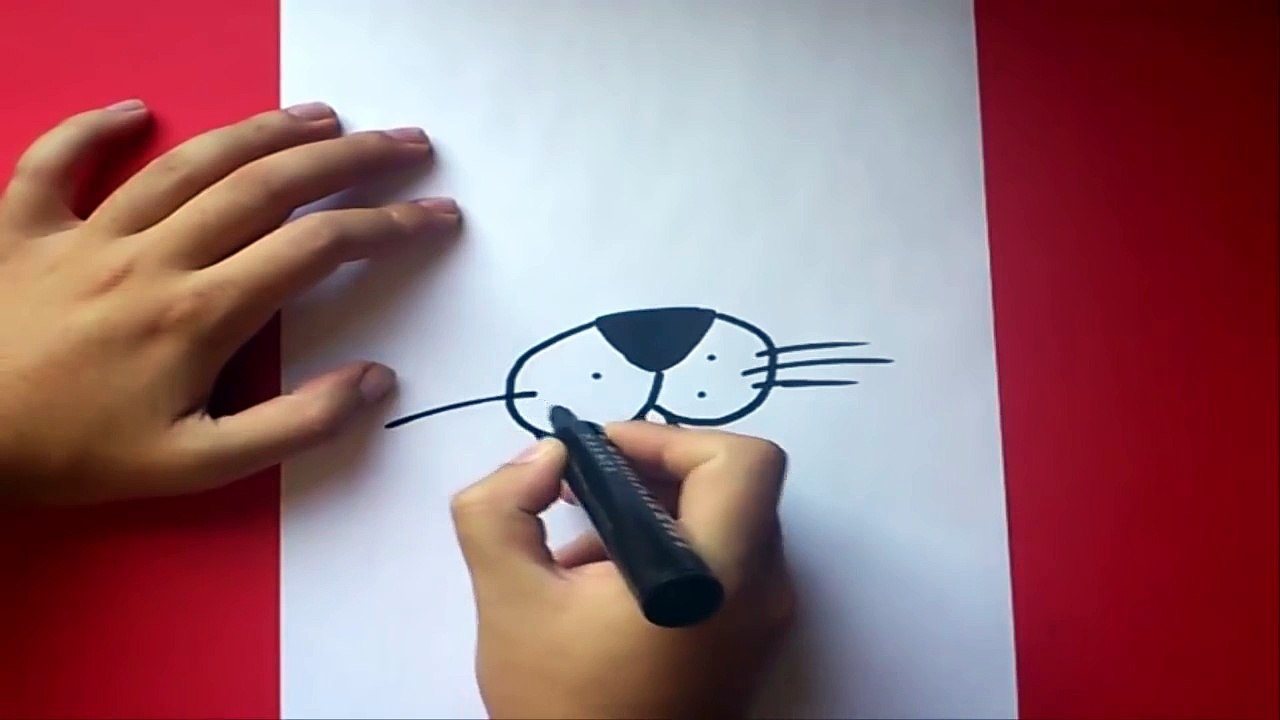 Como dibujar a la pantera rosa paso a paso | How to draw the pink panther -  Dailymotion Video