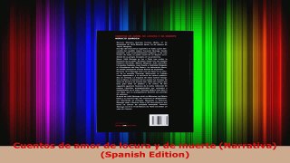 Read  Cuentos de amor de locura y de muerte Narrativa Spanish Edition Ebook Free